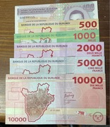 Burundi kompletny zestaw