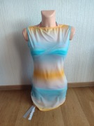 Nowa sukienka narzutka plażowa na strój kąpielowy bikini M