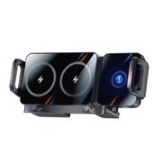 INDUKCYJNY UCHWYT SAMOCHODOWY Z MOŻLIWOŚCIĄ ŁADOWANIA 