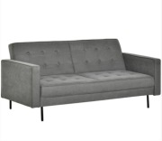 3-osobowa sofa rozkładana z funkcją spania Łóżko Box Vintage Grey