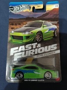 Hot wheels Mitsubishi eclipse 1995 fast furious Brian O'Conner 1/5