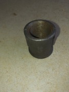 Mufa 3/4" cala czarna mufka