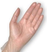 Rękawiczki winylowe 10 szt rozmiar M bezpudrowe