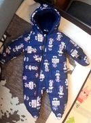 Kombinezon zimowy dla dziewczynki rozmiar 74