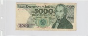5000 zł 1 czerwca   1982 r. Ser. AK