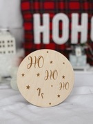 Drewniana Tabliczka do zdjęć świątecznych ho ho ho
