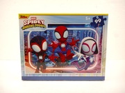 Puzzle Spidey i Przyjaciele 99 elementów dla dzieci Marvel Spider man