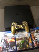 Konsola PS4+3 Gry