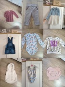 Zestaw ubranek ciuszków dla dziewczynki rozmiar 92/98 cm Reserved JEFF&CO 