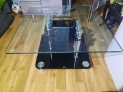 Ława szklana kwadratowa