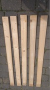 szczeble listwy do stelaża łóżka  90cm 80cm proste i sprężynujące