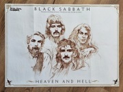 Black Sabbath - Wielki plakat XXL z 2017 r. - Wymiary: 75 x 55 cm - NOWY!
