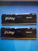 Hyperx fury rgb 2x8gb 3200mhz