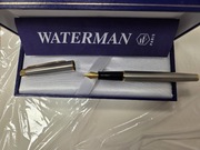 Pióro na naboje waterman używane do końca naboju zlote srebrne