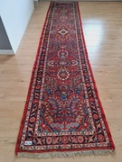 Niespotykany Perski ręcznie tkany wełniany chodnik Mayleyer 83x420cm 