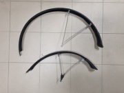 Błotniki SKS Bluemels Matt 28" 53mm czarne używane - bez śrub