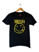 Koszulka Nirvana czarna z dużym logiem s