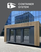 Pawilon, Kontener użytkowy, letniskowy, firmowy 7m x 3m