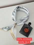 Elegancka Apaszka jedwabna 53x53 cm - Stylowa i uniwersalna!