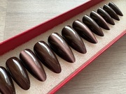 Ręcznie malowane sztuczne paznokcie,press on nails