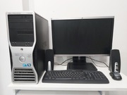 Zestaw komputer stacjonarny Dell T3500 + akcesoria