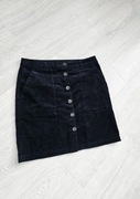 Granatowa sztruksowa spódnica Part Two s 36