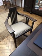 Secesyjny fotel do biurka.