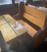 Stół plus ławy hoker 