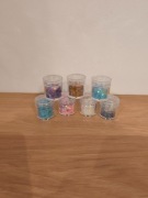 Zestaw brokatów w różnych kolorach 7 sztuk