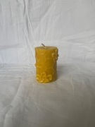 Naturalna świeczka z wosku pszczelego