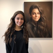 portret olejny malowany na płótnie ze zdjęcia, portret na zamówienie