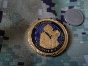 Challenge coin United States Navy Spouse