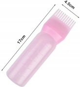 APLIKATOR BUTELKA Z GRZEBIENIEM DO NAKŁADANIA FARB ODŻYWEK WCIEREK