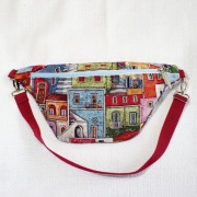 Nerka torebka gobelinowa premium handmade kamienice