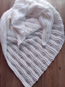 Chusta robiona na szydełku