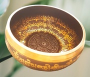 Misa tybetańska dźwiękowa 12 cm duża miska, młotek