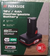 Akumulator parkside 12v 4ah Nowy Gwarancja