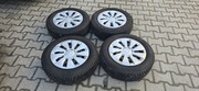 Komplet 4 kół zimowych Skoda Fabia IV 15 +felgi + śruby + kołpaki oryg.