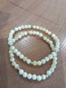 Bransoletki jadeit miodowy 4 mm
