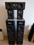 Zestaw 5.1 kolumn M-Audio HTS-900 MKII + Subwoofer zamknięty STX 70W RMS