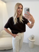 Sweter czekoladowy Baby Alpaka