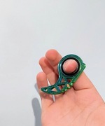 Key spiner zielono niebieski łożysko 