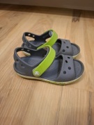 zielone szare Sandały Crocs sandałki buty na lato dziecięce Bayaband Sandal