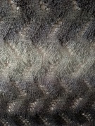 Ażurowy cieniowany szal (odcienie szarego i czarnego), rękodzieło