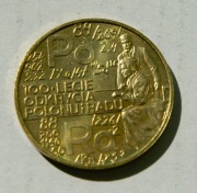 2 zł 1998 Rocznica Odkrycia Polonu i Radu Stan !!! UNC 