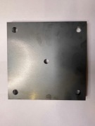 Marki montażowe 200x200x8mm otwór montażowy 14fi i otwór centralny 12fi