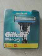 Gillette Mach3 wkłady do golarki 8 sztuk