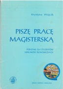 Piszę pracę magisterską. Krystyna Wojcik