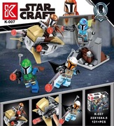 ZESTAW MANDALORIAN BATTLEPACK 4 FIGURKI | wzorowane na LEGO STAR WARS 75267