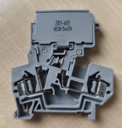 Wago złączka bezpiecznikowa 4mm2 281-611 5x20